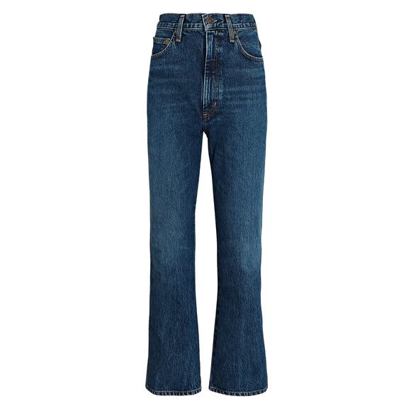 Agolde Denim - AGolde Blue Pinch Waist High Rise Kick Flare Jeans Size 29